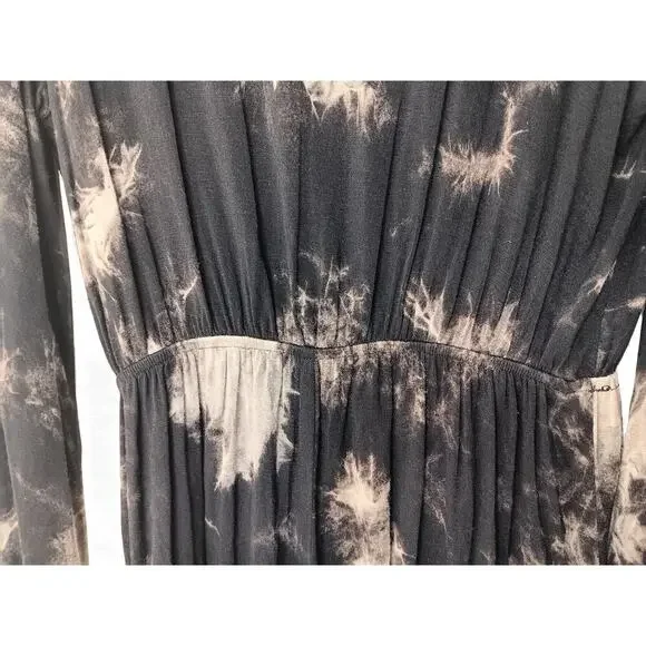 Audrey 3+1 Tie Dye Romper Elastic Waist Soft Stretchy Long Sleeve M-L - Picture 10 of 12